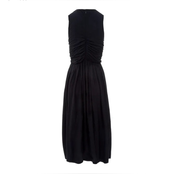 ULLA JOHNSON  Sascha ruched midi dress NWT - Picture 13 of 15